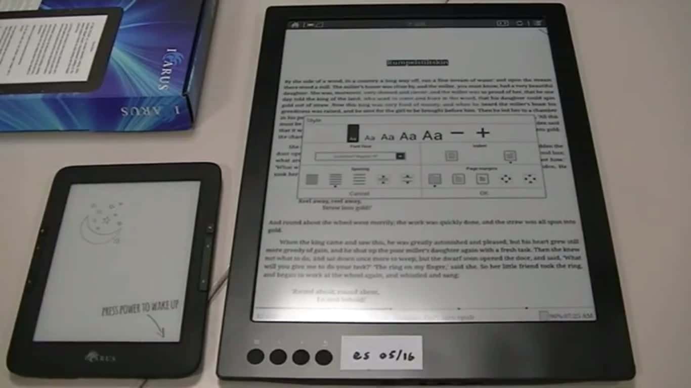 Icarus A4 13" Android eReader Goes Up for Pre-Order on ...