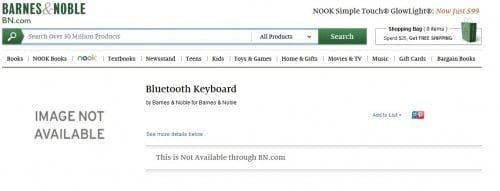 nook bluetooth keyboard