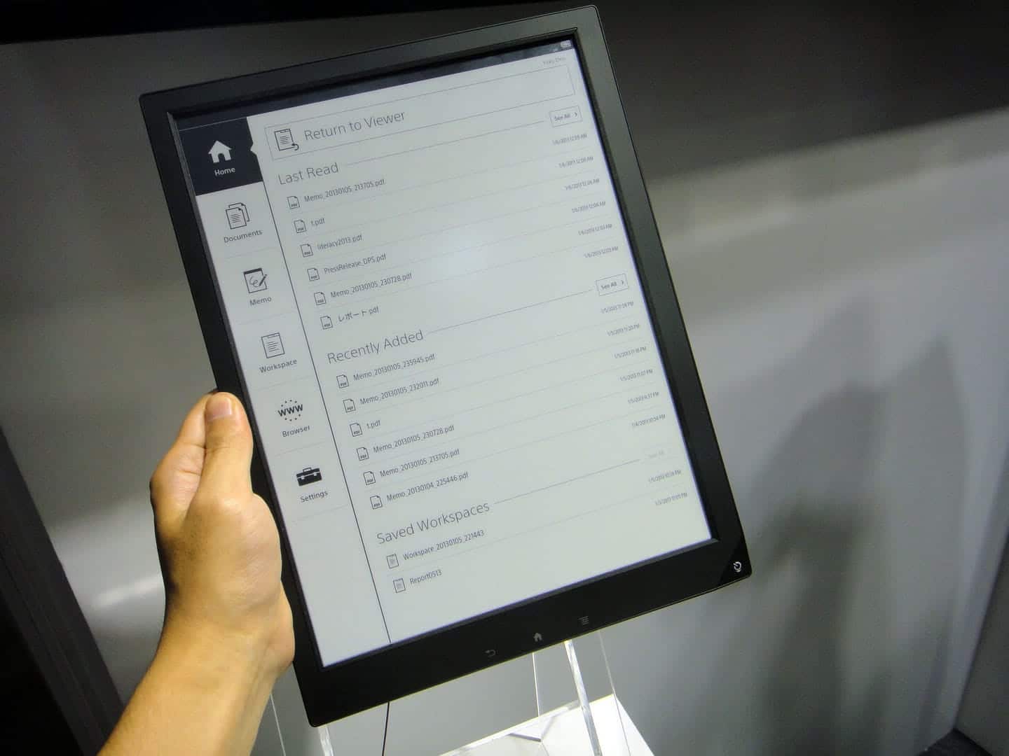 Sony's giant, $700 e-paper tablet is a great example of Weird Sony - The  Verge