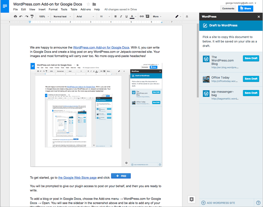 wordpress-for-google-docs-lets-you-edit-docs-and-publish-them-in