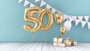 Happy 50th birthday: 50 birthday wishes + 5 longer messages